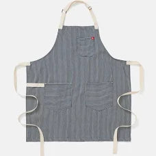 Hedley & Bennett Essential Apron - Hickory Striped